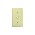 Leviton Telephone/Cable 1 Gang Wallplate 80718-E